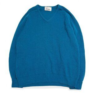 Vintage Ingo, Wool Blend V-Neck Sweater
